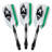 Viper Element 90% Tungsten Soft Tip Darts Grooved Barrel 18 Grams