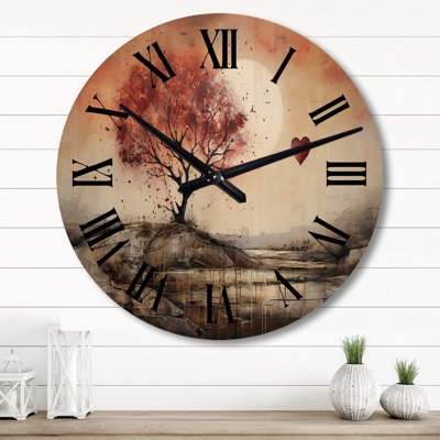 Horloge murale Norajean