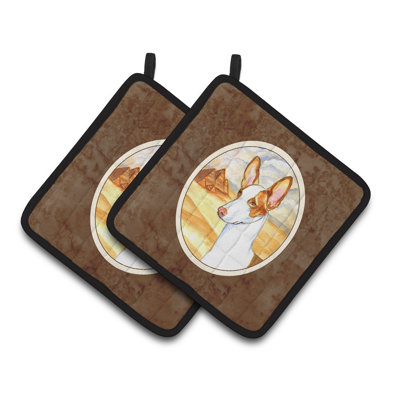 Caroline's Treasures Ibizan Hound Polyester Potholder