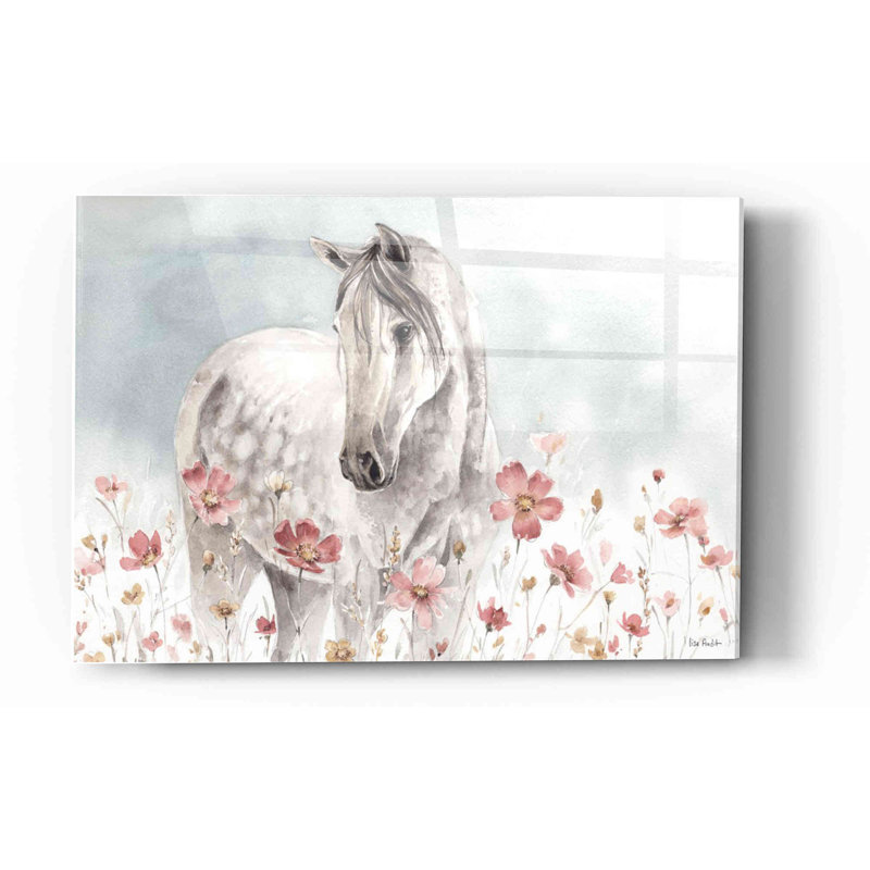 «Wild Horses I» par Lisa Audit, H 12 po x l 16 po x P 0,12 po