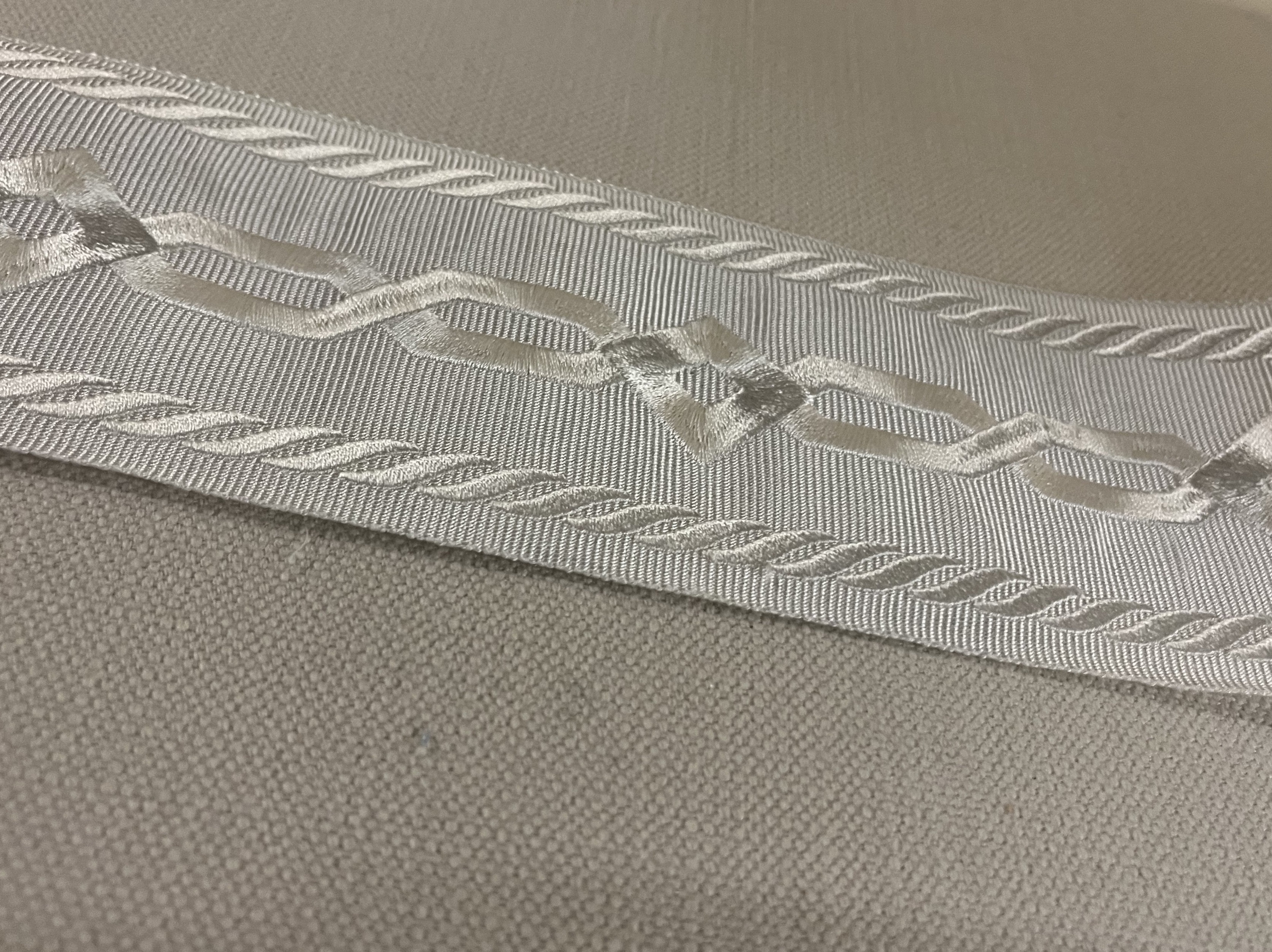 Rose Lace And Braid Embroidery Fabric | Wayfair