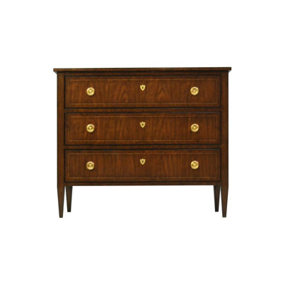 Solid Wood 44'' W 3 - Drawer Dresser