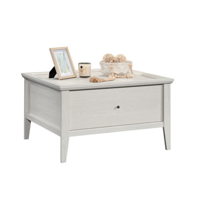 Grey Coffee Table With All - Side Finish, Hexagon Pattern, And Ample Space Suitable For Home Use