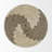 Luna Coastal Abstract Wall Decor on Natural Fibers
