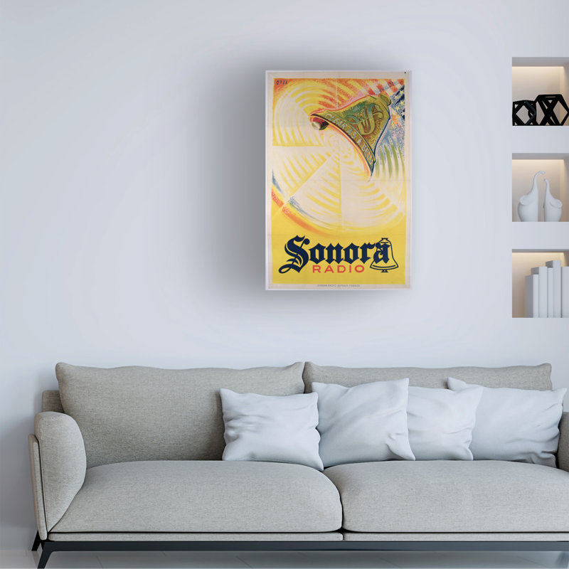 Art sur toile Sonora d'Italo Orsi, H 19 po x l 12 po