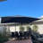 108'' x 138'' Rectangular Large Cantilever Outdoor Aluminum Offset Umbrella with Base and 360-degree Rotation-67120648