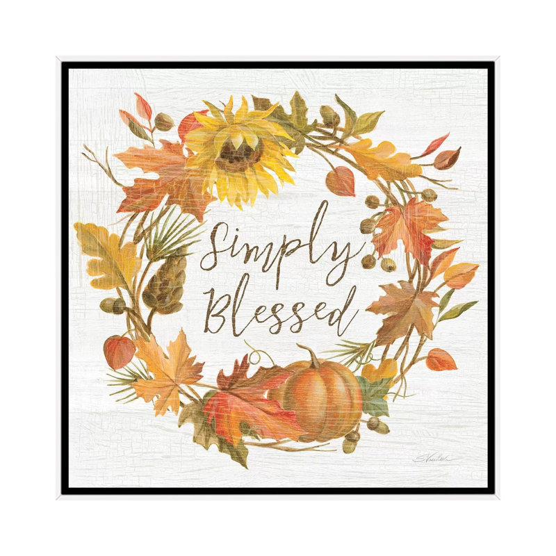 «Fall Splendor VI» par Silvia Vassileva, impression, H 26 po x l 26 po x P 1,5 po, Toile blanche encadrée, Pas de tapis