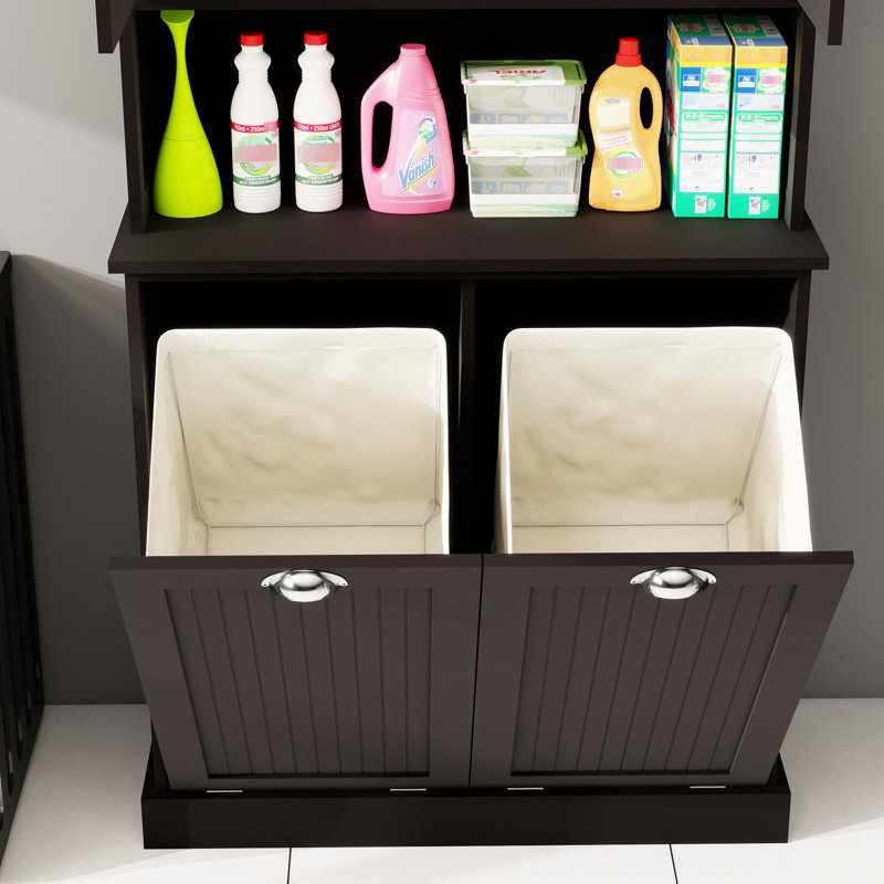 Armoire de salle de bain noire. E1 Build, capacité de 150 lb. Maximisez l'espace avec 2 tablettes réglables. Organisez les sacs amovibles. Poignée carrée distincte. Peinture pour une finition impeccable. Tracas