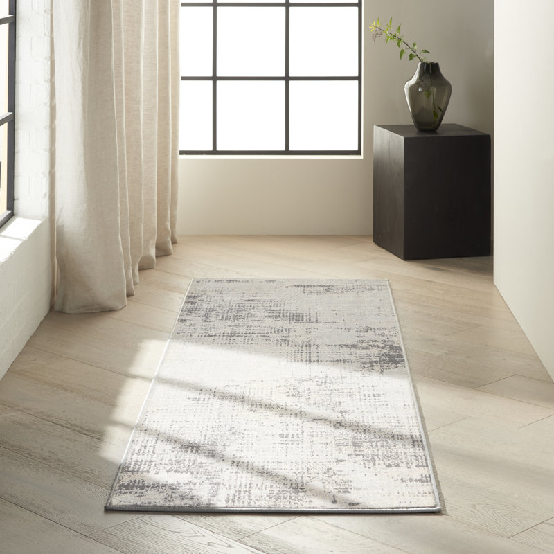 Claverton Abstract Area Rug, Runner 69 x 221cm