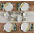 Country Lemons 16-Piece Porcelain Dinnerware Set-Service For 4