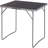 Foldable Weather Proof Camping Table With MDF Top And Metal Frame In Silver