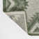 Kyona Geometric Moroccan Diamond Green/Cream Indoor/Outdoor Rug