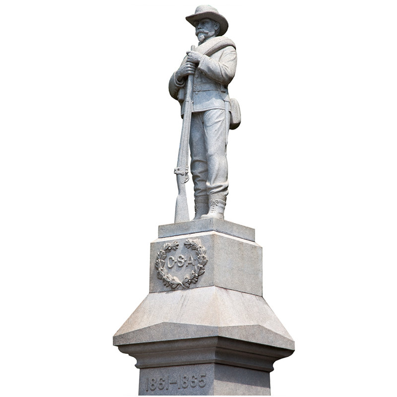 «Confederate Soldier Memorial», carton de Huntsville