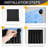 100% Blackout Portable Curtains with Suction Cups, Lightweight Travel Curtains Easy to Catch & Install Window Treatments Thermal Insulated Blinds for Baby/Bedroom, 1 Panel-35676467-35676460