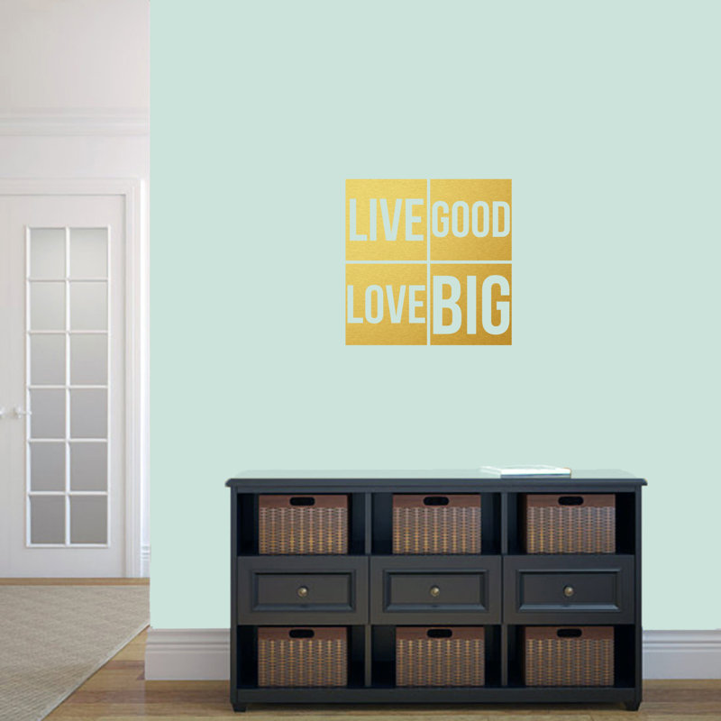 Décalcomanie murale big good love big Weathers, Or