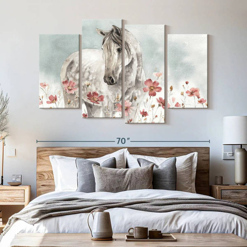 Impression sur toile impressionniste, impression sur toile, H 42 po x l 68 po x P 1,25 po