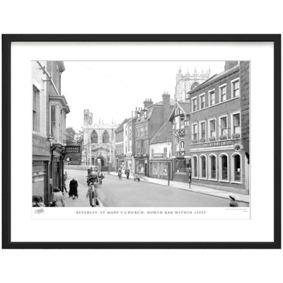 Beverley, St Mary's Church, North Bar Within C1955 by Francis Frith - Single Picture Frame Print