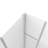 60" W x 36" D x 78" H Semi-Frameless Rectangle Shower Kit-83413646