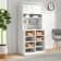 Teannan 31.9'' x 17.62'' Crafting Storage Cabinet with Sewing Machine Platform