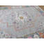 Tapis unique gris de 9 pi x 11 pi 11 po