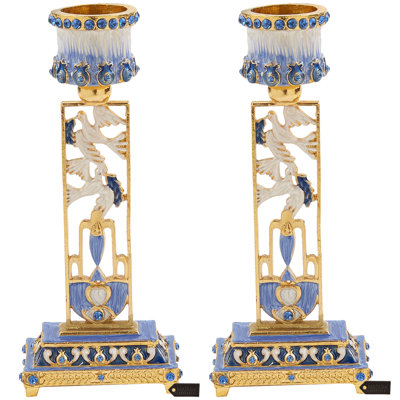 5.9'' H Pewter Tabletop Candlestick