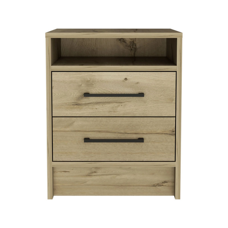16'' W Nightstand, Light Oak
