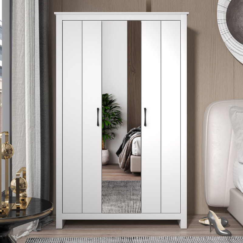 Gemstone 3 Door Wardrobe with Mirror