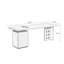 Bureau rectangulaire en bois massif brun noisette-274627864-274627870