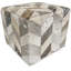 Cube en cuir Virginia