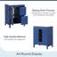 Armoire de meuble-lavabo moderne 24 "avec lavabo en céramique-790005941