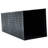Three-piece tall planter with drainage hole-48187558