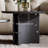 Round microcrystalline stone coffee table