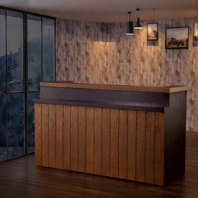 Simple and Modern Rectangular Checkout Counter