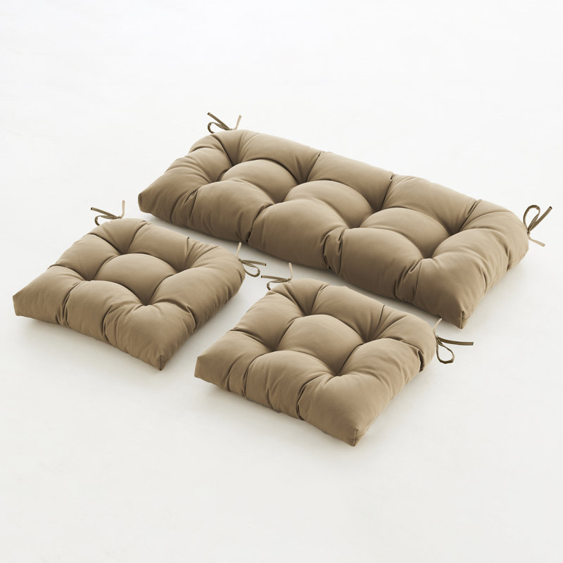 Outdoor 5'' Seat / Back Cushion, Khaki