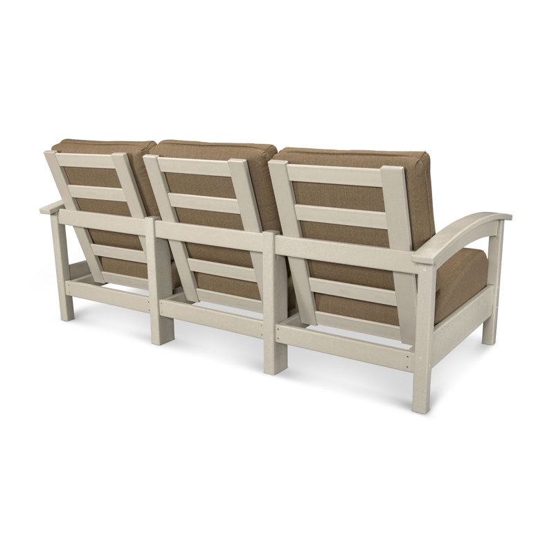 Rockport Club Sofa, Sand Castle / Sesame