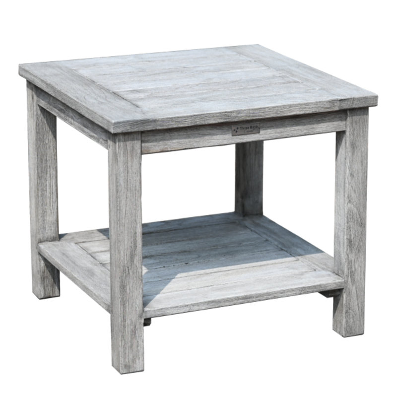 Bella Outdoor 4 - Piece Teak Conversation Set, Navy