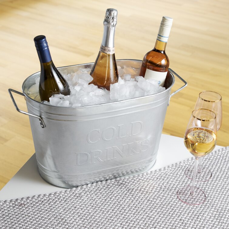 Twine Country Home Galvanized Ice Bucket