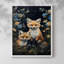 ANIMALS Series CDLxxxxi - Impression encadrée de qualité supérieure - Prêt à être accroché - Aucun clou requis-550076773-550076830