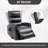 Heat Massage Manual Recliner Chair With Rocker And Swivel In Fabric For Living Room-328087345