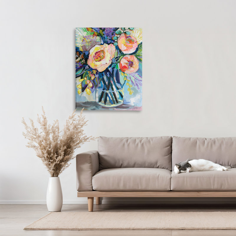 «Enraptured Blossoms Bouquet», conception de Jeanette Vertentes, H 30 po x l 24 po