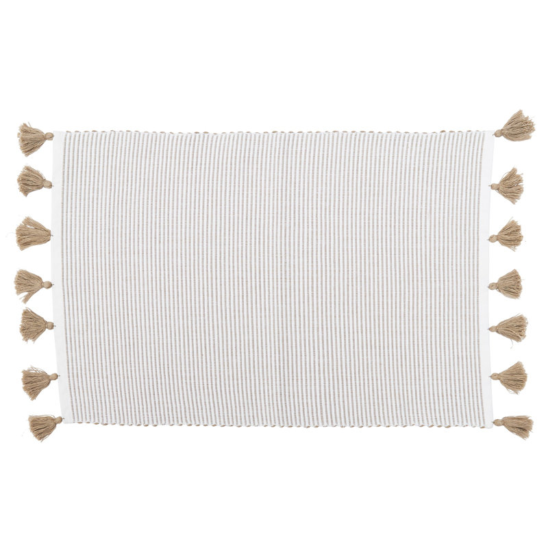 Napperon en coton Brett, Dune