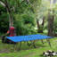 Lit de camp pliant pour 2 personnes pour adultes, lit de camp portatif extérieur extra large de 50 po avec sac de transport, lit de camping surélevé, randonnée à la plage