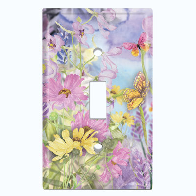 Landscape & Nature 1 - Gang Toggle Light Switch Standard Wall Plate