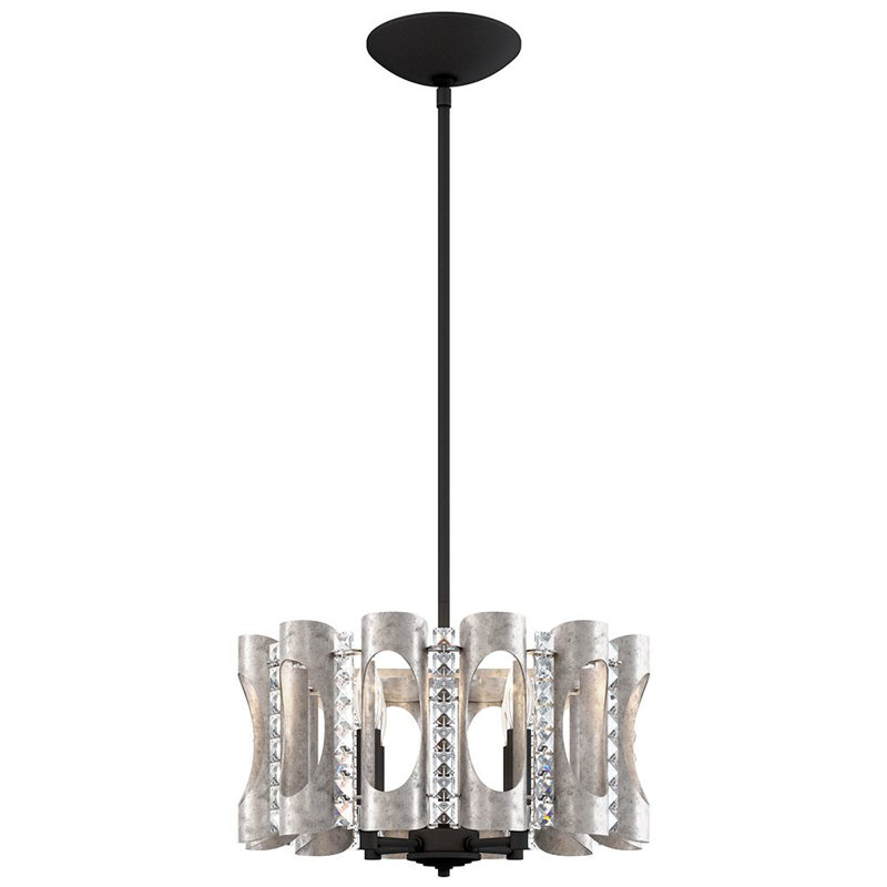 Twilight 4 - Light Pendant, Antique Silver