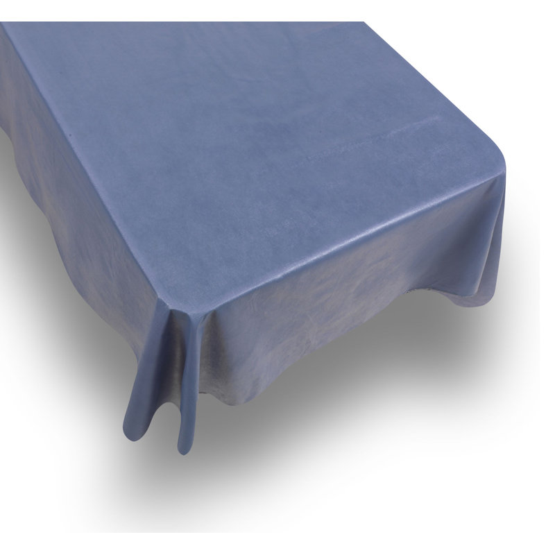 Nappe Frankly, Carré 52 po x 52 po, Bleu
