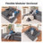 Boneless COMHOMA 105” Modular Sectional Sofa With Deep Seat,Cloud Upholstered L-Shape Couch Wide Arms Corduroy Fabric High-Density Foam Chaise Lounge For Living Room No Assembly Required-1428848629-1428848632