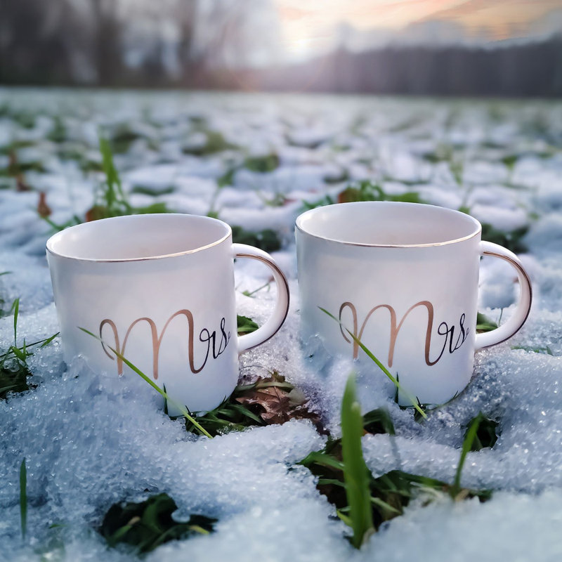 Axelson Porcelain Coffee Mug, White
