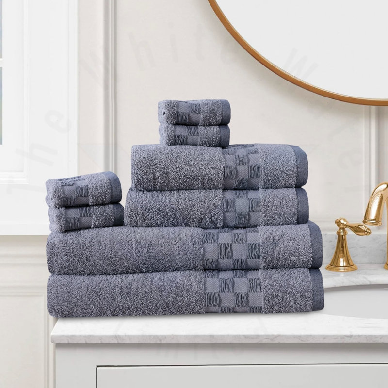 100% Cotton Mulit-Size Set, Silver