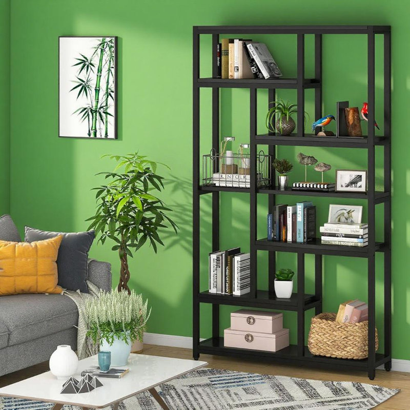 Bibliothèque à 7 niveaux l 11,8 po x P 39,4 po x H 78,7 po