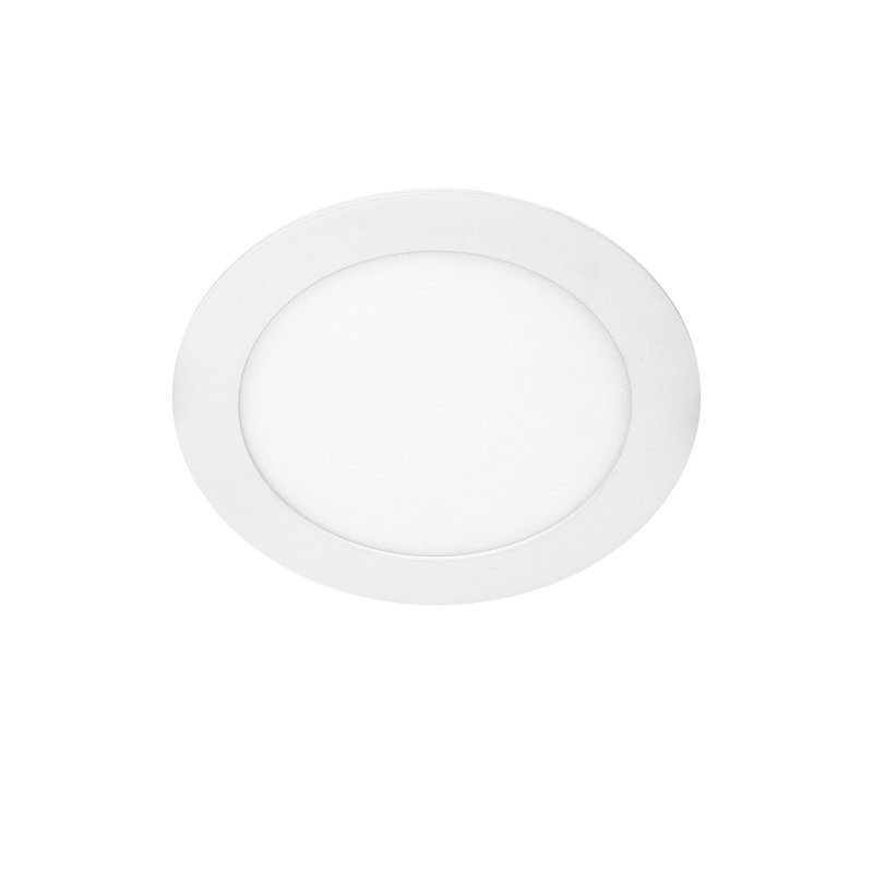 Recessed Round Downlight - 5 CCT Selectable -  2700K-5000K - White - 9W